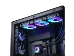 PHANTEKS Glacier One 420D30 X2 DRGB AiO CPU hűtő - 420mm, Fekete - Image 7
