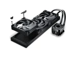 PHANTEKS Glacier One 420D30 X2 DRGB AiO CPU hűtő - 420mm, Fekete - Image 8
