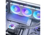 PHANTEKS Glacier One 420D30 X2 DRGB AiO CPU hűtő - 420mm, Fehér - Image 6