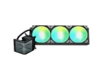 TRYX PANORAMA SE AIO CPU hűtő, 3D-AMOLED, ARGB - 360 mm, fekete - Image 4