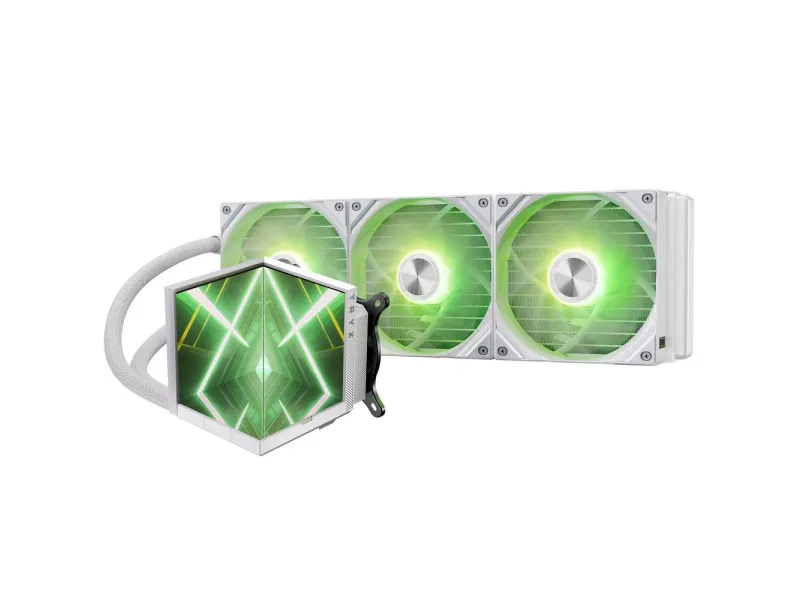 TRYX STAGE ARGB AIO CPU hűtő, 360 mm, fehér