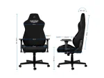 Gamer szék Nitro Concepts S300 Stealth Black - Fekete - Image 4