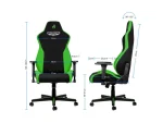 Gamer szék Nitro Concepts S300 Atomic Green - Fekete/Zöld - Image 4