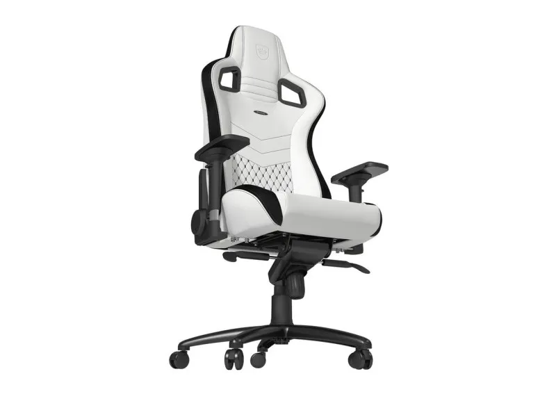 Gamer szék noblechairs EPIC PU Bőr Fehér/Fekete