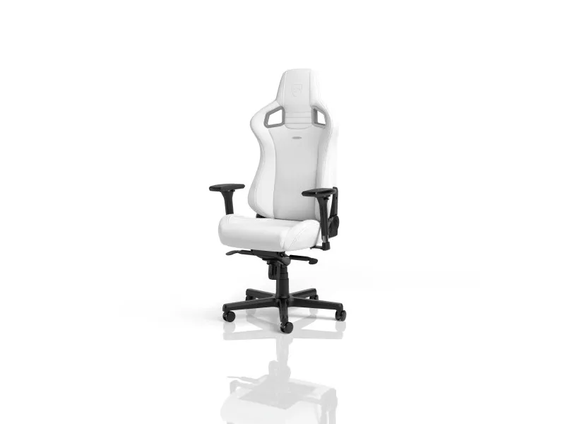 GCNO248.webp Gamer szék noblechairs EPIC White Edition PU Bőr - Image 1