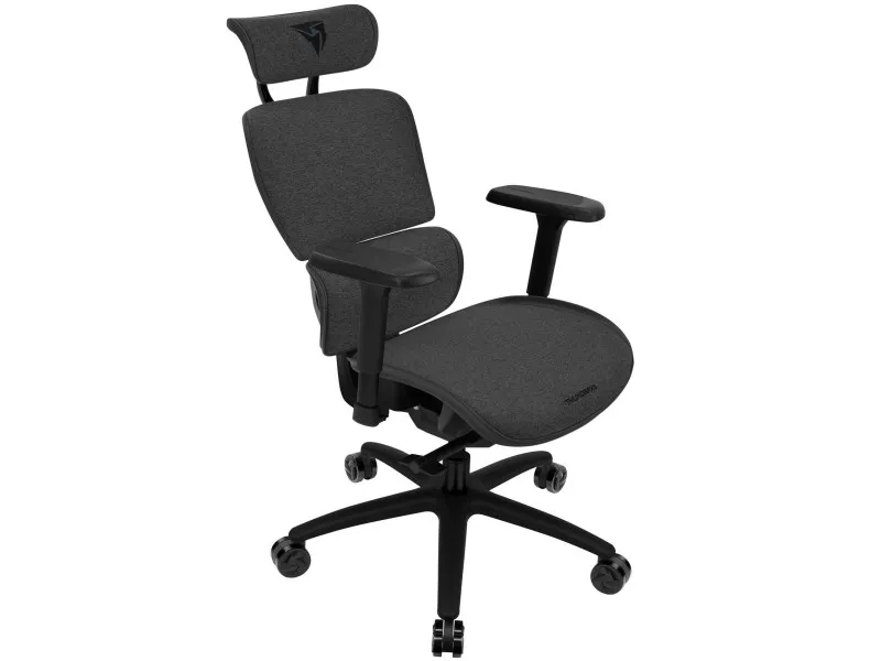 Gamer szék ThunderX3 XTC szövet irodai szék, Loft sötétszürke