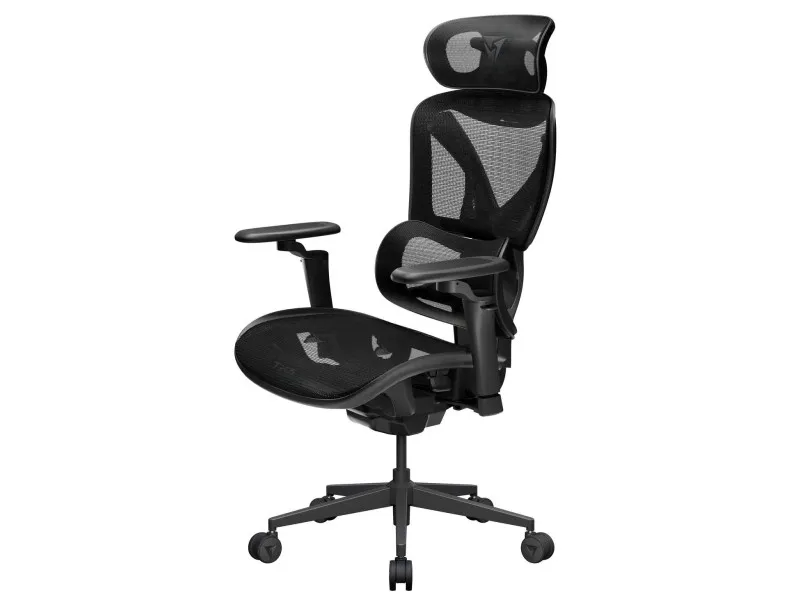 Gamer szék ThunderX3 XTC Pro 360 Ergonomic, Mesh, Fekete