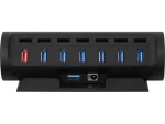HUB USB Streamplify CTRL 7 Slot RGB 12V Fekete - Image 7
