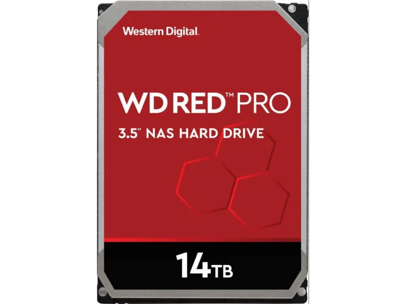 HDD SATA WD 14TB 3.5 IntelliPower 256M Red Pro for NAS