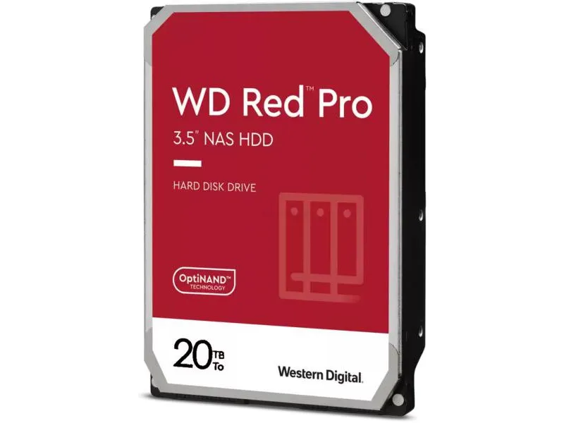 HDD SATA WD 20TB 3.5 IntelliPower 512M Red Pro for NAS