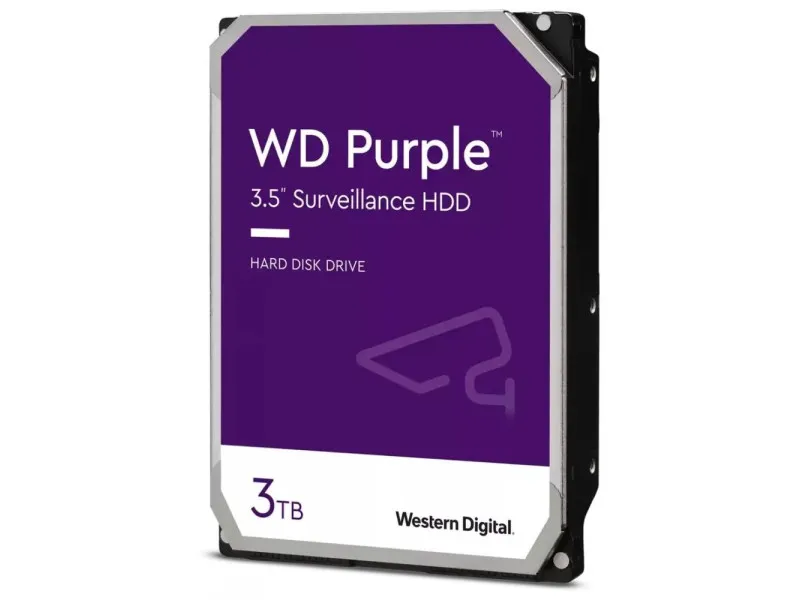 HDD SATA WD 3TB 3.5 IntelliPower 256M Purple