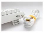 Billentyűzet Ducky ONE 3 Mini MX Clear RGB Premium ABS Magyar (HU) Fehér - Image 5
