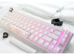 Billentyűzet Ducky ONE 3 SF MX Black RGB Premium ABS Magyar (HU) Fehér