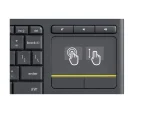 Logitech K400 Plus Wireless Touch Keyboard Black HU - Image 5