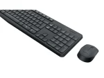 Logitech MK235 Wireless Combo billentyűzet + egér Black HU - Image 9