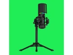 Mikrofon Streamplify MIC RGB Tripod kardioid kondenzátor USB Fekete