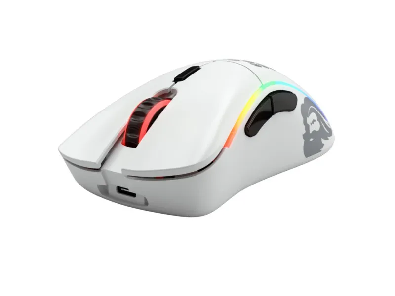 Egér Glorious Model D- RGB Optikai Wireless Matt Fehér