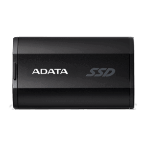 ADATA Külső SSD 2TB - SD810 (USB 3.2 Gen.2x2, R/W: 2000/2000 MB/s, IP68, Fekete)