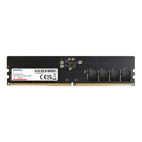 ADATA Memória Desktop - 16GB DDR5 (4800MHz, CL40, 1.1V, SINGLE)