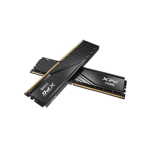 ADATA Memória Desktop - 32GB KIT XPG DDR5 LANCER BLADE (2x16GB, 6000MHz, CL36, 1.35V, hűtőbordás, fekete)