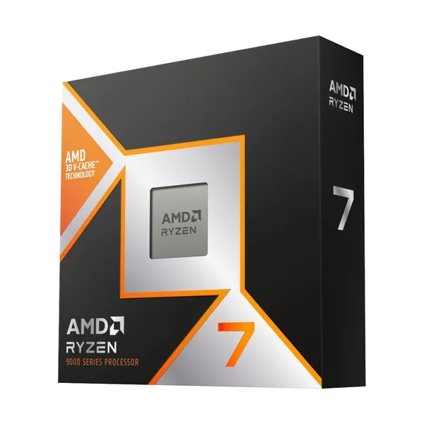 AMD Processzor - Ryzen 7 9850X3D (4700Mhz 96MBL3 Cache 120W AM5) BOX Gaming CPU, No Cooler