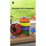 ANYCUBIC 3D Filament - PETG Filament Green AHPECG-102 (Zöld, 1kg) - Image 2