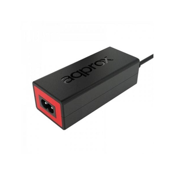 APPROX Notebook adapter 45W - Asus laptopok számára, 19VDC 2.37A, Plug: 4x1.35mm, Fekete - Image 1