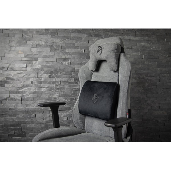 AROZZI_Gaming_szek_kiegeszito_-_memoriahabos_derektamasz_parna_fekete_velur-i366586.jpg AROZZI Gaming szék kiegészítő - memóriahabos deréktámasz párna fekete velúr - Image 2