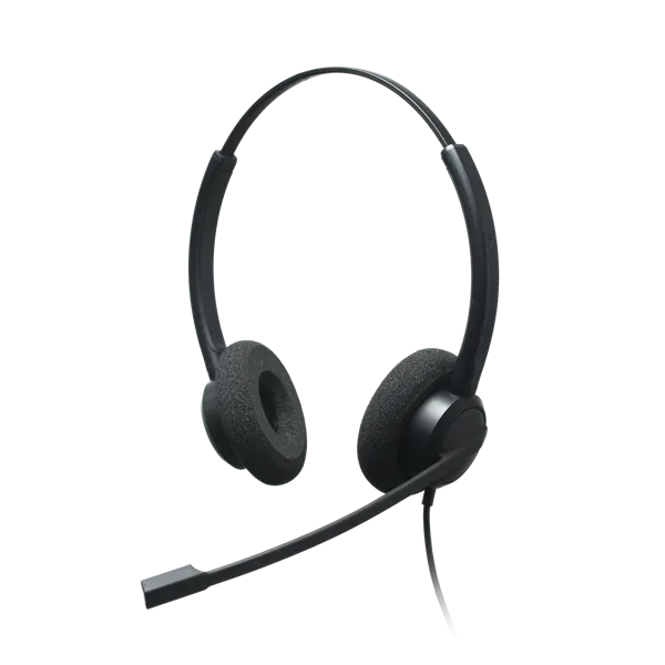 Addasound Call Center Fejhallgató QD - CRYSTAL 2732 (QD csatlakozó, Noice Cancelling mikrofon, fekete)