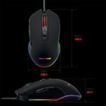 Advance Egér - GTA 210 (2400 DPI, 6 gomb, RGB, fekete) - Image 6