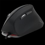 Advance Egér - VERTICAL PLUS MOUSE (1600 DPI, 6 gomb, ergonomikus, fekete) - Image 3