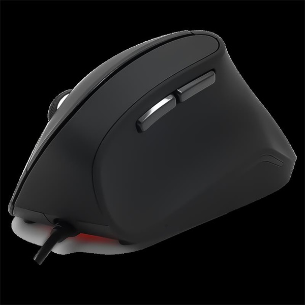 Advance Egér - VERTICAL PLUS MOUSE (1600 DPI, 6 gomb, ergonomikus, fekete) - Image 3