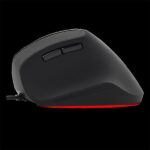 Advance Egér - VERTICAL PLUS MOUSE (1600 DPI, 6 gomb, ergonomikus, fekete) - Image 4