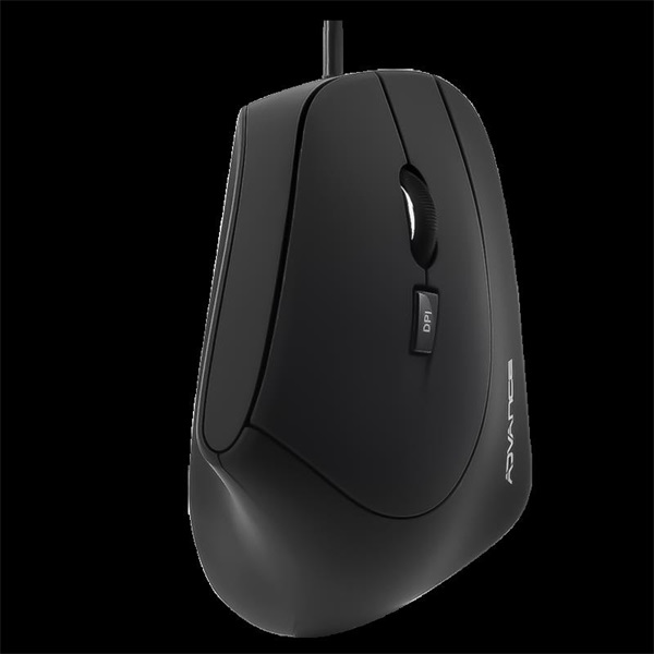 Advance Egér - VERTICAL PLUS MOUSE (1600 DPI, 6 gomb, ergonomikus, fekete) - Image 6
