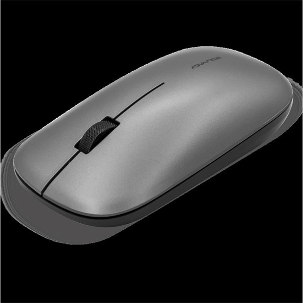 Advance Egér vezeték nélküli - SLIMFIT (1600 DPI, 3 gomb, szürke) - Image 2