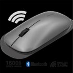 Advance Egér vezeték nélküli - SLIMFIT (1600 DPI, 3 gomb, szürke) - Image 3