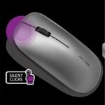 Advance Egér vezeték nélküli - SLIMFIT (1600 DPI, 3 gomb, szürke) - Image 5