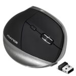 Advance Egér vezeték nélküli - VERTICAL PLUS MOUSE (2400 DPI, 6 gomb, ergonomikus, fekete) - Image 5