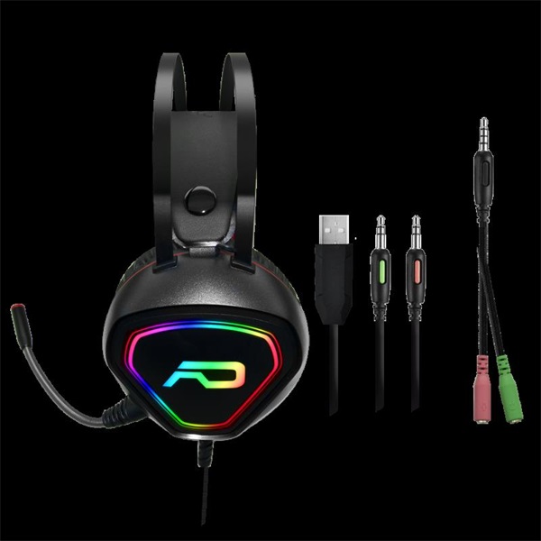 Advance Fejhallgató - GTA 230 (Multiplatform, 1,9m kábel, RGB, fekete) - Image 5