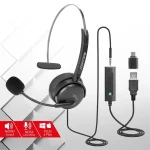 Advance Fejhallgató - SMARTPHONICS 350 (3,5mm Jack/USB, 1,5m kábel, fekete) - Image 4