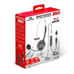 Advance Fejhallgató - SMARTPHONICS 350 (3,5mm Jack/USB, 1,5m kábel, fekete) - Image 9