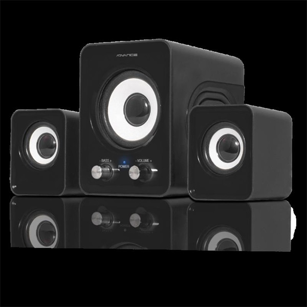 Advance Hangszóró - SOUNDPHONICS 6W RMS (2.1, 3,5 mm Jack, fekete) - Image 4