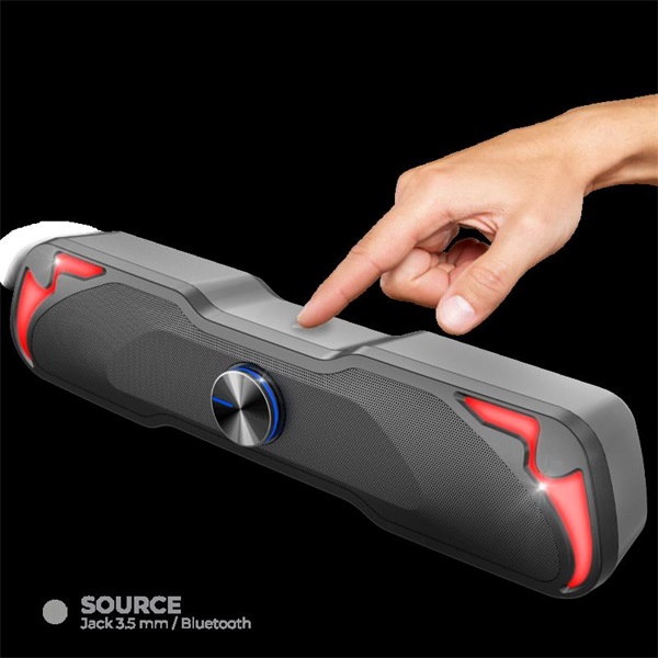 Advance Hangszóró - SOUNDPHONIC RGB 6W RMS BLUETOOTH (2.0, Bluetooth/3,5mm Jack, RGB, fekete) - Image 6