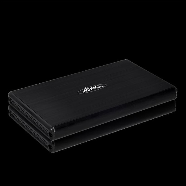 Advance Külső HDD/SSD Ház 2.5" - STEELDISK 2.5" (USB-A3.0 to SATA, fekete) - Image 2
