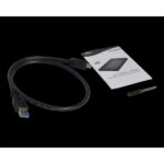 Advance Külső HDD/SSD Ház 2.5" - STEELDISK 2.5" (USB-A3.0 to SATA, fekete) - Image 3