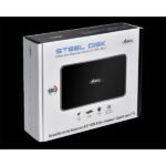 Advance Külső HDD/SSD Ház 2.5" - STEELDISK 2.5" (USB-A3.0 to SATA, fekete) - Image 4