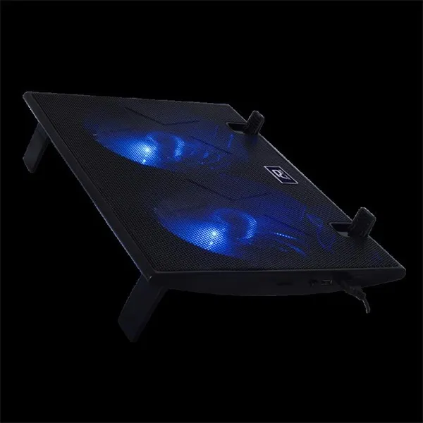 Advance Notebook Hűtőpad 19"-ig - AIRSTREAM 19 (Max.: 19", 2x150mm, 1000rpm, 1xUSB2.0, fekete) - Image 2