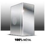 Advance Számítógépház - OPTIMA Black (MicroATX, USB2.0+USB3.0, fekete) - Image 3