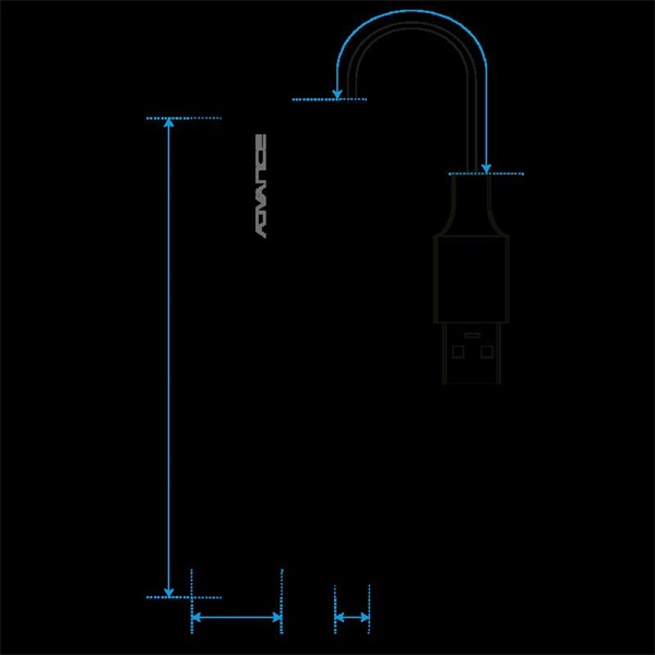 Advance USB Hub - XPAND SMART (USB-A to 4x USB-A3.0, szürke) - Image 4