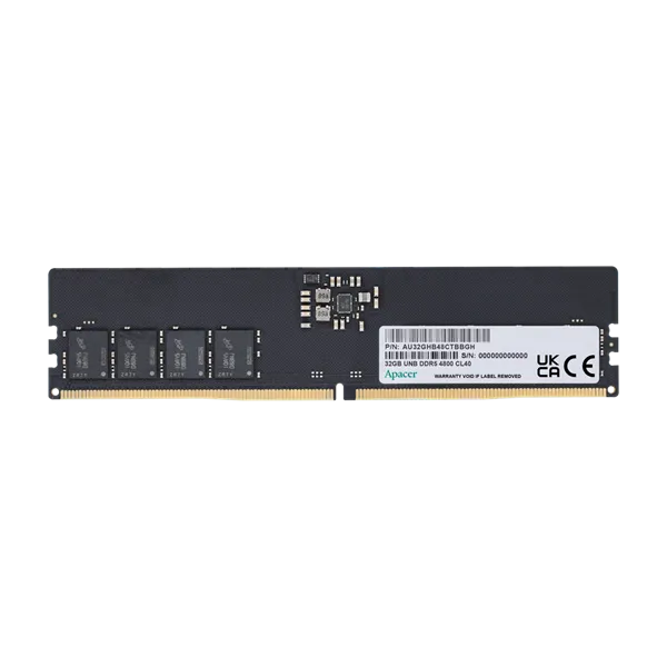 Apacer Memória Desktop - 16GB DDR5 (4800MHz, CL40, 1.1V)